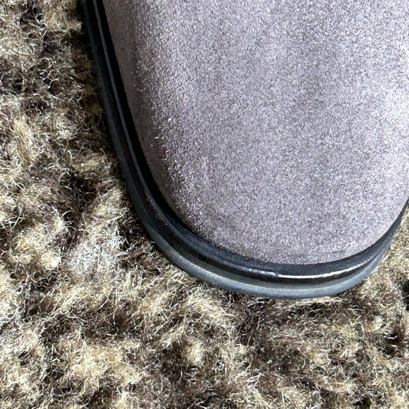 Gray Suede Men's Chelsea Boots - Monte Russo Made in Italy sz 10.5 M - Picture 11 of 14